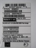 Лот: 2969613. Фото: 5. Apple MacBook Air 11 (Core i5...