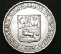 Лот: 10427079. Фото: 2. Экзотика с рубля (9407) Венесуэла. Монеты