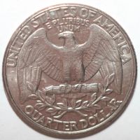 Лот: 10019000. Фото: 2. квотер (25 центов) 1998 год. США... Монеты