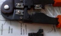 Лот: 10461026. Фото: 2. Клещи обжимные телефонные RJ 12... Инструмент и расходные