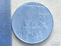 Лот: 13542379. Фото: 4. Монета 100 лир сто Италия 1966... Красноярск