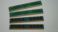 Лот: 8868099. Фото: 2. 2 планки Kingston KVR800D2N5/1G... Комплектующие