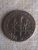 Лот: 18929714. Фото: 2. сша 10 центов ( 1 дайм) 1985-Р-... Монеты