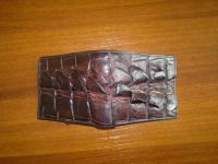 Лот: 3897657. Фото: 5. Мужской кошелек из кожи крокодила