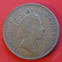 Лот: 1588974. Фото: 2. (№722) 2 пенса 1997 (Англия/Великобритания... Монеты