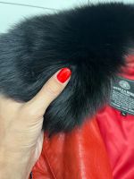 Лот: 22837406. Фото: 3. Красный кожаный плащ 🧥. Одежда, обувь, галантерея