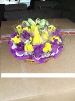 Лот: 3833211. Фото: 2. Композиция из конфет "Коркунов... Цветы, букеты
