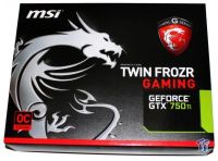 Лот: 7017777. Фото: 3. MSI GeForce GTX750Ti 2Gb TwinFrozr... Компьютеры, оргтехника, канцтовары