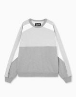 Лот: 24067802. Фото: 3. Свитшот колор-блок oversize с... Одежда, обувь, галантерея