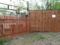 Лот: 5569420. Фото: 5. Забор из профлиста, деревянные...