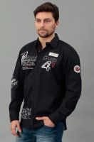 Лот: 9524559. Фото: 2. Стильная мужская рубашка длинный... Мужская одежда