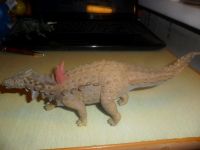 Лот: 6497040. Фото: 5. Коллекционная фигурка динозавра-сцелидозавра...