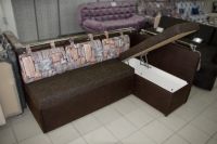 Лот: 14790179. Фото: 3. «Готье» угловой диван для кухни... Мебель