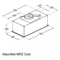 Лот: 22162071. Фото: 9. Вытяжка Maunfeld MZR Cool 60 Black