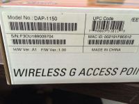 Лот: 5489237. Фото: 2. Точка доступа Wi-Fi D-LINK DAP-1150. Сетевые устройства