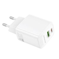 Лот: 25795182. Фото: 3. СЗУ BOROFONE BN27 USB-A 18W+USB-C... Смартфоны, связь, навигация