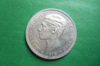 Лот: 17818742. Фото: 3. Испания 5 песет 1878 г. Альфонсо... Коллекционирование, моделизм