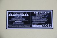 Лот: 20096269. Фото: 3. Электрограммофон "Crosley" для... Бытовая техника