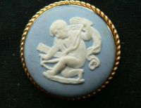 Лот: 5854393. Фото: 6. Брошь камея Амур Wedgwood Веджвуд...