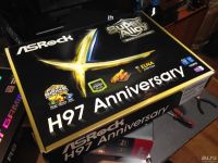 Лот: 8245219. Фото: 4. Материнская плата ASRock H97 Anniversary... Красноярск