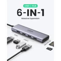 Лот: 21506908. Фото: 2. USB-хаб UGREEN USB-C Multifunction... Периферия