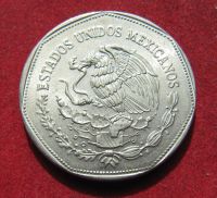 Лот: 20285089. Фото: 2. Мексика 5 песо, 1980 г. Монеты
