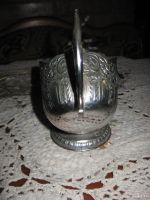 Лот: 16429409. Фото: 2. Антикварная сахарница нержавеющая... Антиквариат