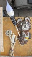 Лот: 14128365. Фото: 7. Мишка Олимпийский,светильник,Олимпиада...