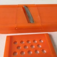 Лот: 13425569. Фото: 6. Тёрка 2 в 1 пластмассовая оранжевая...