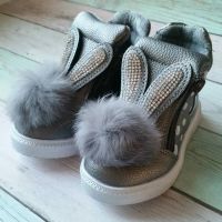 Лот: 12143236. Фото: 2. Ботинки для девочки Зайки деми... Обувь