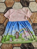 Лот: 25412543. Фото: 2. Платье розовое для девочки, с... Одежда и аксессуары