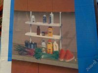 Лот: 1099741. Фото: 2. Кухонная полочка(новая),цвет-белый... Предметы интерьера