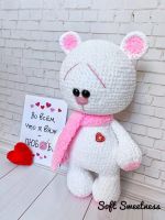 Лот: 15493154. Фото: 2. Мишка - Валентинка.💝. Игрушки