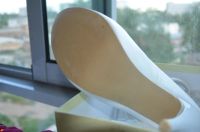 Лот: 10209263. Фото: 2. Белые туфли на каблуке. Женская обувь