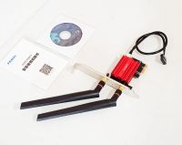 Лот: 20294374. Фото: 2. Wi-Fi адаптер для ПК двухдиапазонный... Сетевые устройства