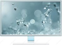Лот: 6821356. Фото: 2. Стильный белый 23.6" Монитор Samsung... Мониторы, проекторы