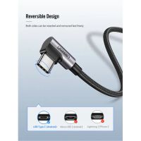 Лот: 21574358. Фото: 6. Кабель UGREEN Angled USB to USB-C...