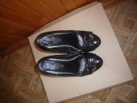 Лот: 916878. Фото: 2. туфельки кожа -лак 36,5-37. Женская обувь