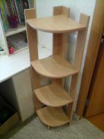 Лот: 10472485. Фото: 2. Этажерка угловая - стеллаж до... Хранение вещей