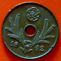 Лот: 1163016. Фото: 2. Финляндия 5 пенни 1942 медь. Монеты