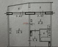 Лот: 22936746. Фото: 3. Квартира в уютном районе города... Недвижимость