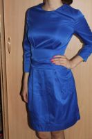 Лот: 4362785. Фото: 2. платье синее,42,новое. Женская одежда