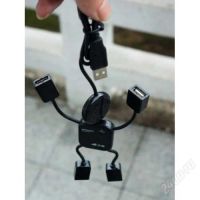 Лот: 2282933. Фото: 2. USB HUB человек ( разветвитель... Сувениры