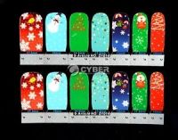 Лот: 4796255. Фото: 2. Новогодние Наклейки для маникюра. Новый год!