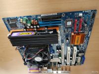 Лот: 9959741. Фото: 4. Комплект Asrock ALive NF6G-DVI... Красноярск