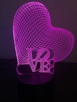 Лот: 11066325. Фото: 2. 3d ночник с сенсорным датчиком. Сувениры, подарки