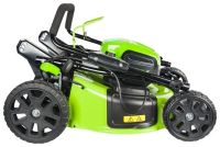 Лот: 16152690. Фото: 12. Газонокосилка GreenWorks GD60LM46SP...