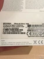 Лот: 10181904. Фото: 5. iPhone 4S 16G Black