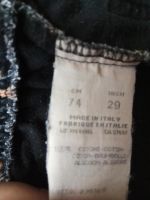 Лот: 9485745. Фото: 3. Джинсы в мишках Benetton 68-74. Дети растут