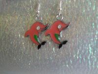 Лот: 859602. Фото: 2. Серьги"Дельфинчик". Ювелирные изделия, бижутерия, часы